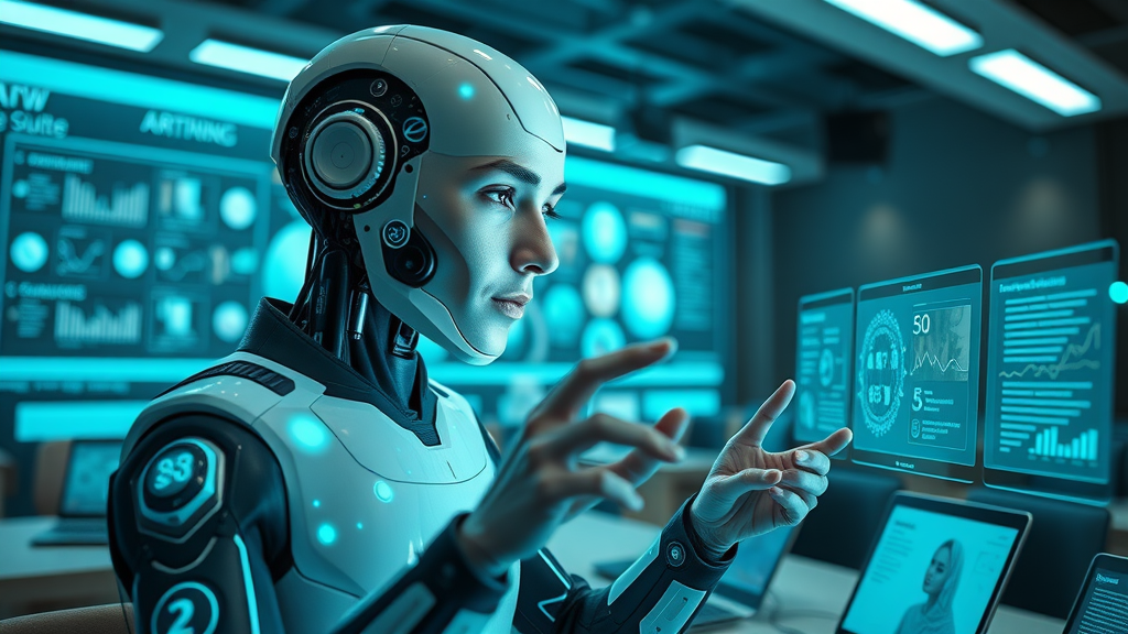 Professional AI tutor interface providing instant feedback to a student with educational dashboard analytics